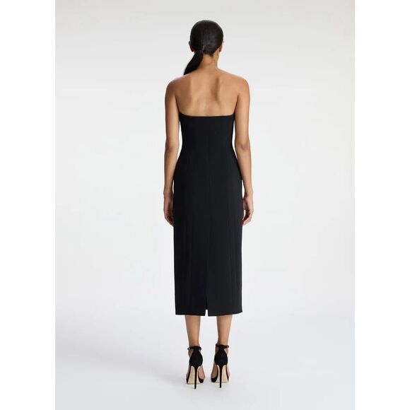 A.L.C. Elizabeth Strapless Midi-Dress US 0 $550 - Picture 4 of 13